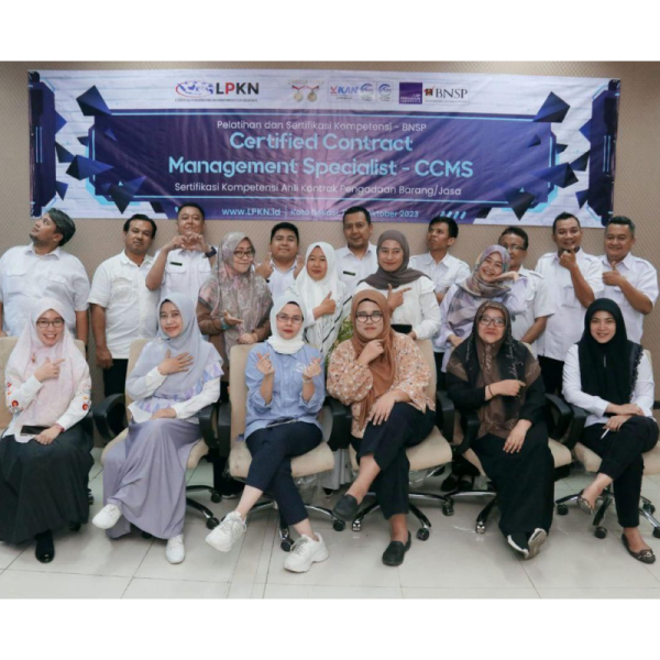 Peserta pelatihan CCMS LPKN